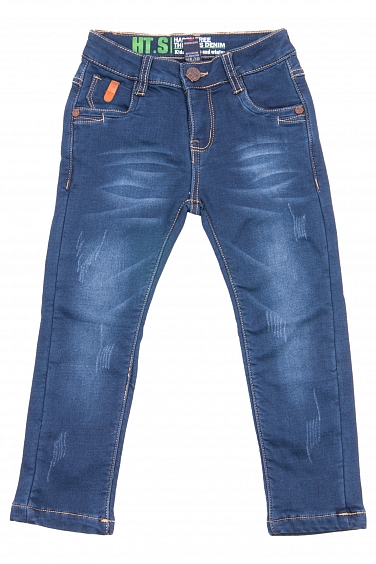 джинсы для мальчиков на флисе для мальчиков NZB-512 оптом